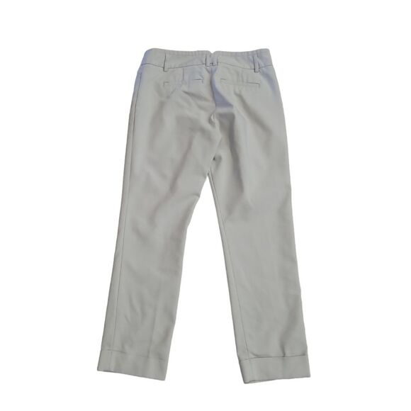 Express Women's Gray Columnist cropped pants size 2 office career business - Picture 3 of 10